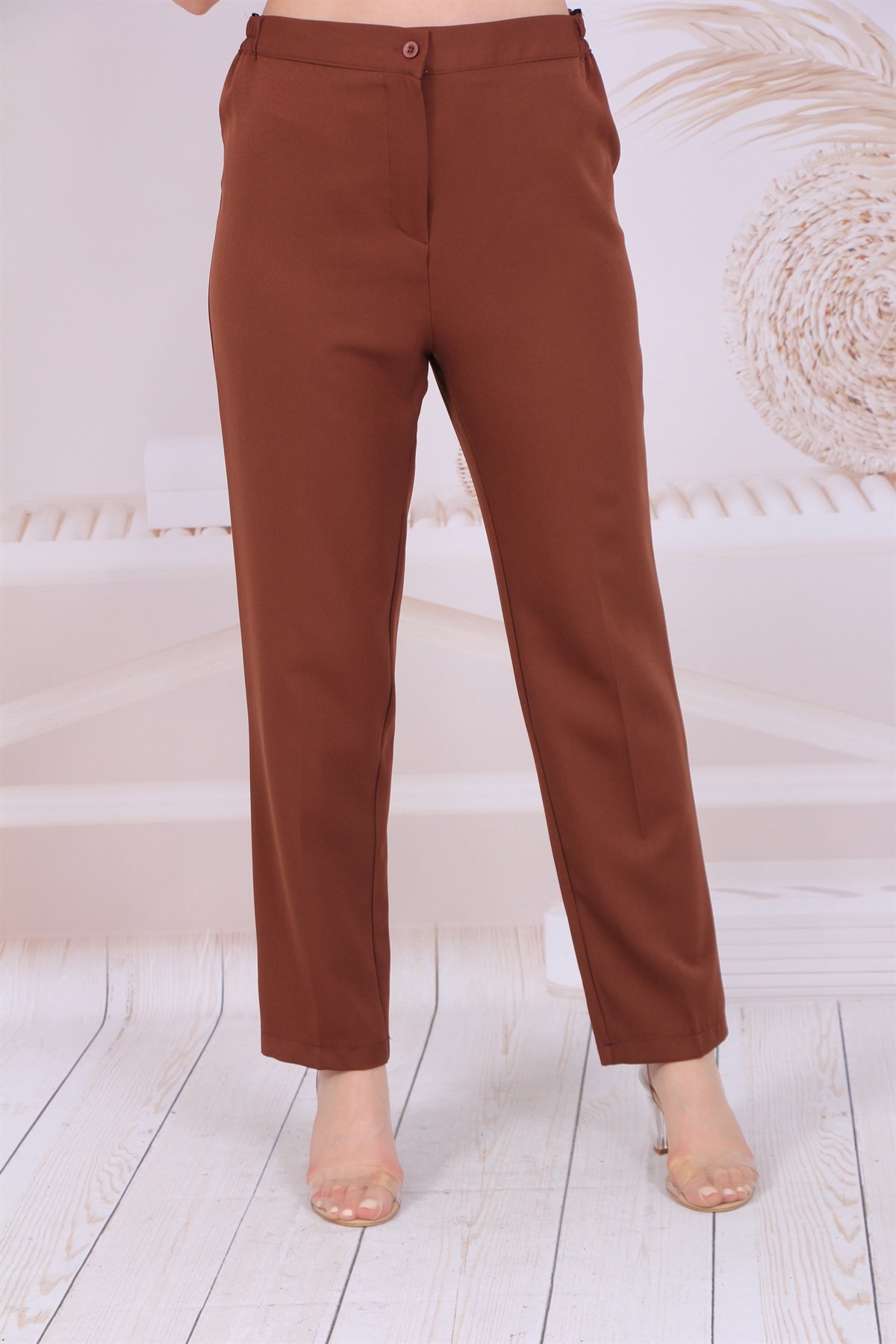 Yanları Lastik B.beden Pantolon 