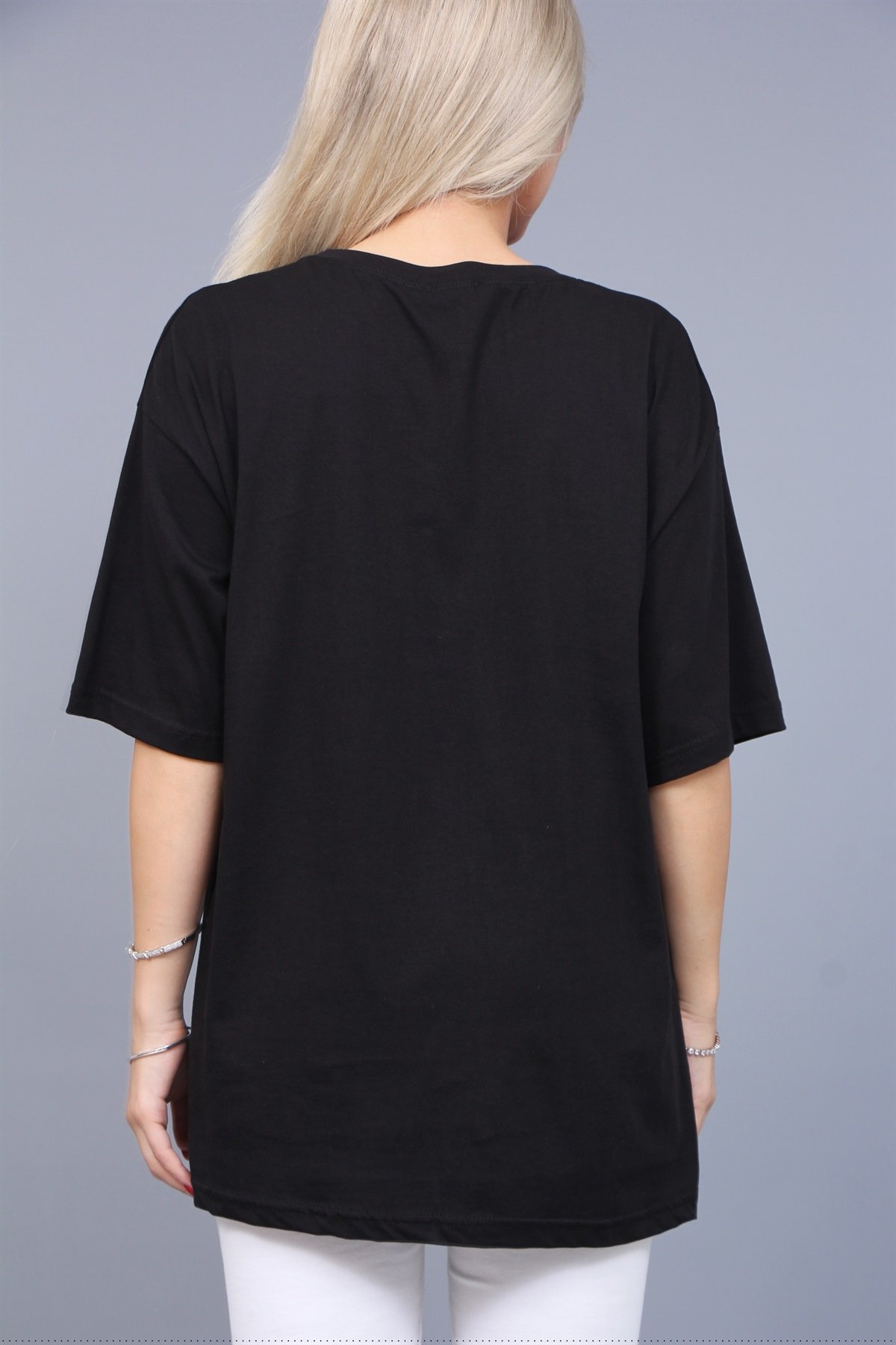 İnci Taşlı Tişört 