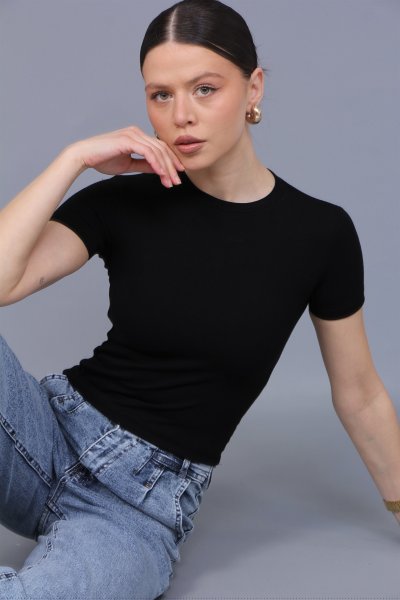 OYSHO KUMAŞ CROP