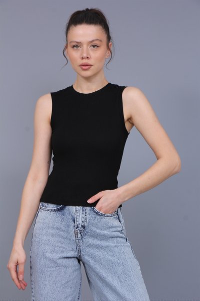 MODEL KUMAŞ SIFIR KOL BLUZ