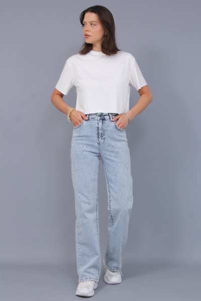 FİYONK NAKIŞLI PANTOLON