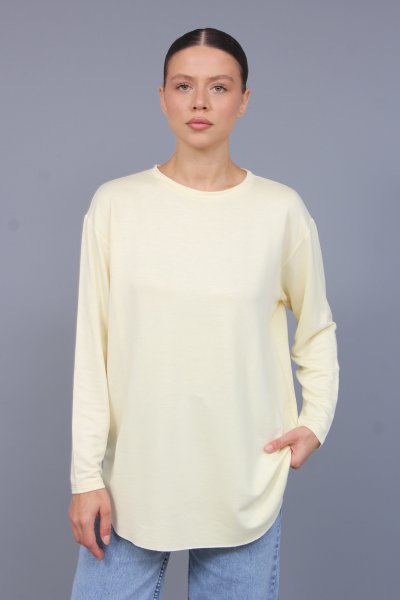 MODEL KUMAŞ YAN DETAYLI TUNİK