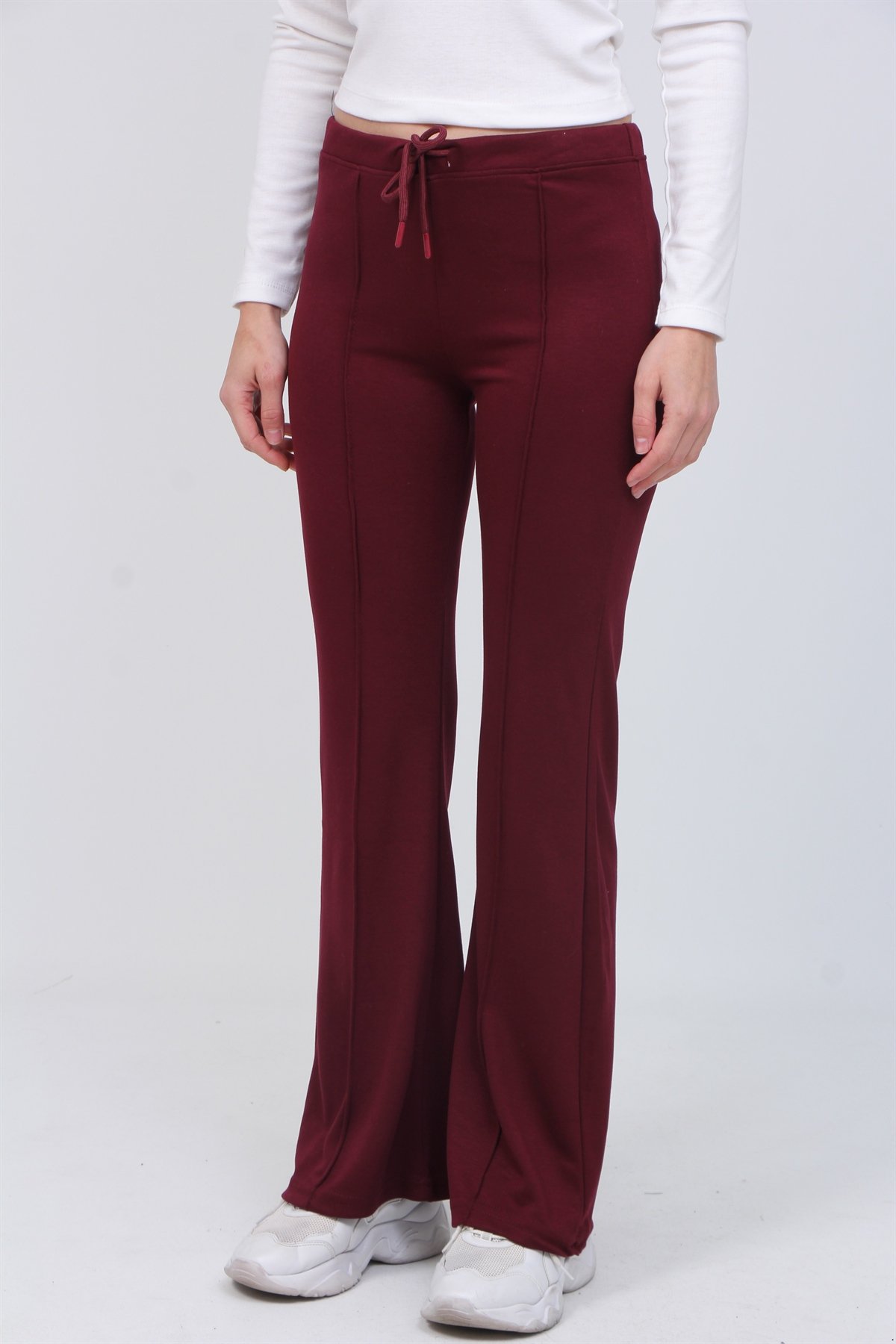 Model Kumaş Bağcıklı Cımalı Pabtolon 