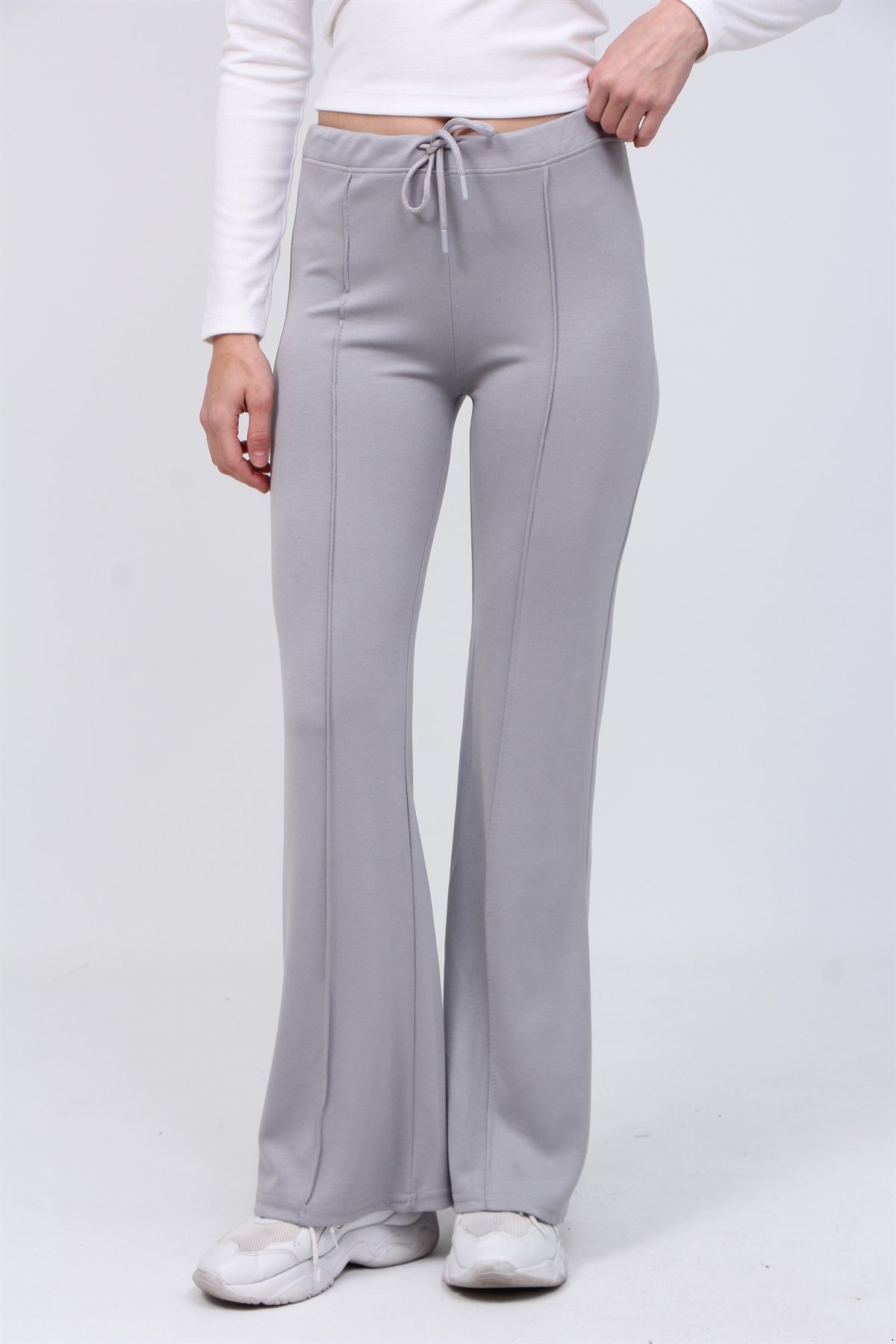 Model Kumaş Bağcıklı Cımalı Pabtolon 