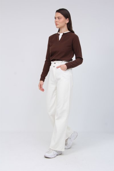 BELİ LSTİKLİ GABARDİN PANTOLON