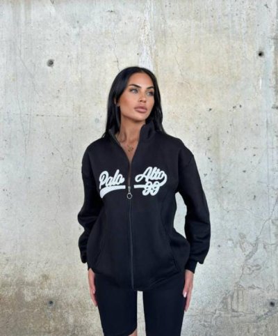 ÖNÜ NAKIŞLI 3İPLİK ŞARDONLU FERMARLI SWEAT