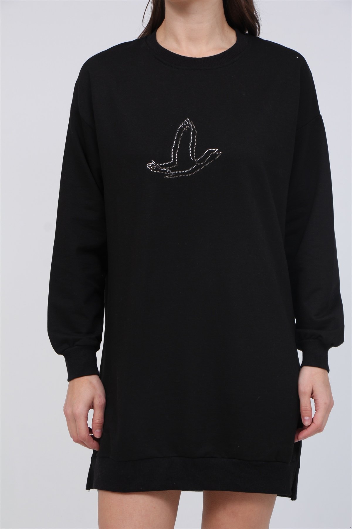 Kuş Taşlı 2 İplik Tunik 