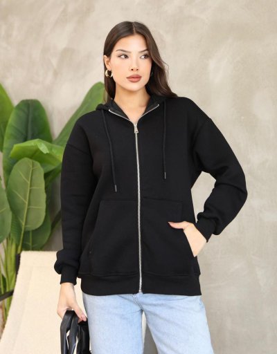 FERMARLI 3 İPLİK SWEAT HIRKA