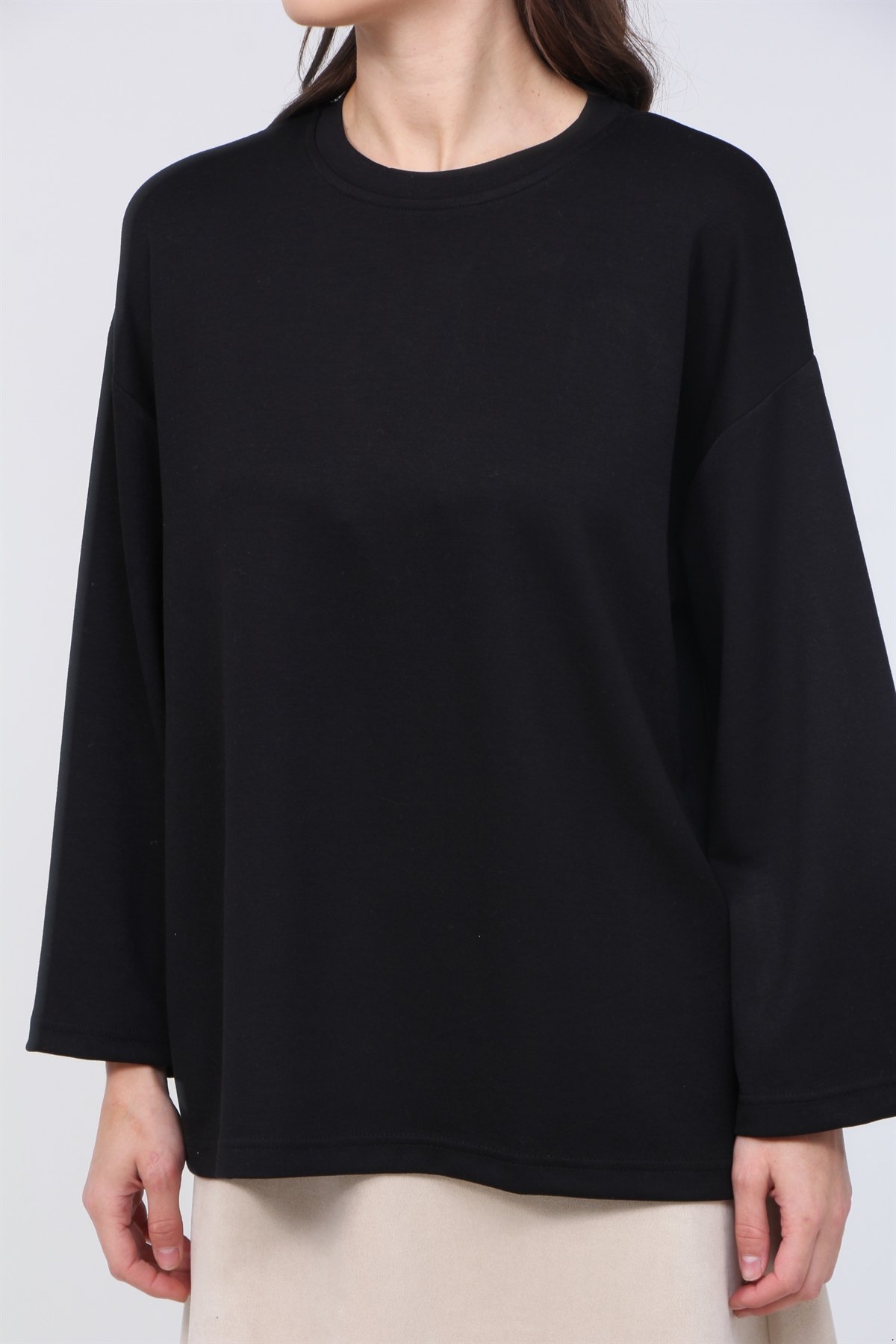 Model Kumaş Bol Kol Buluz 