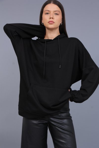 KANGURU CEP 2 İPLİK KAPŞONLU SWEAT