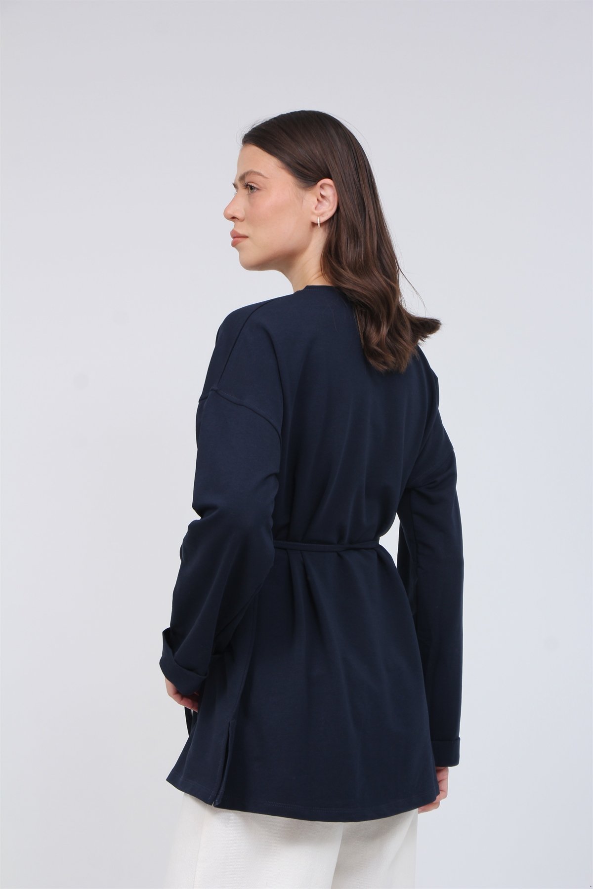 Conpak Penye Önü Dikişli Tunik 