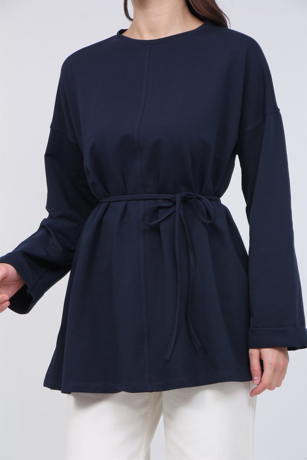 Conpak Penye Önü Dikişli Tunik 