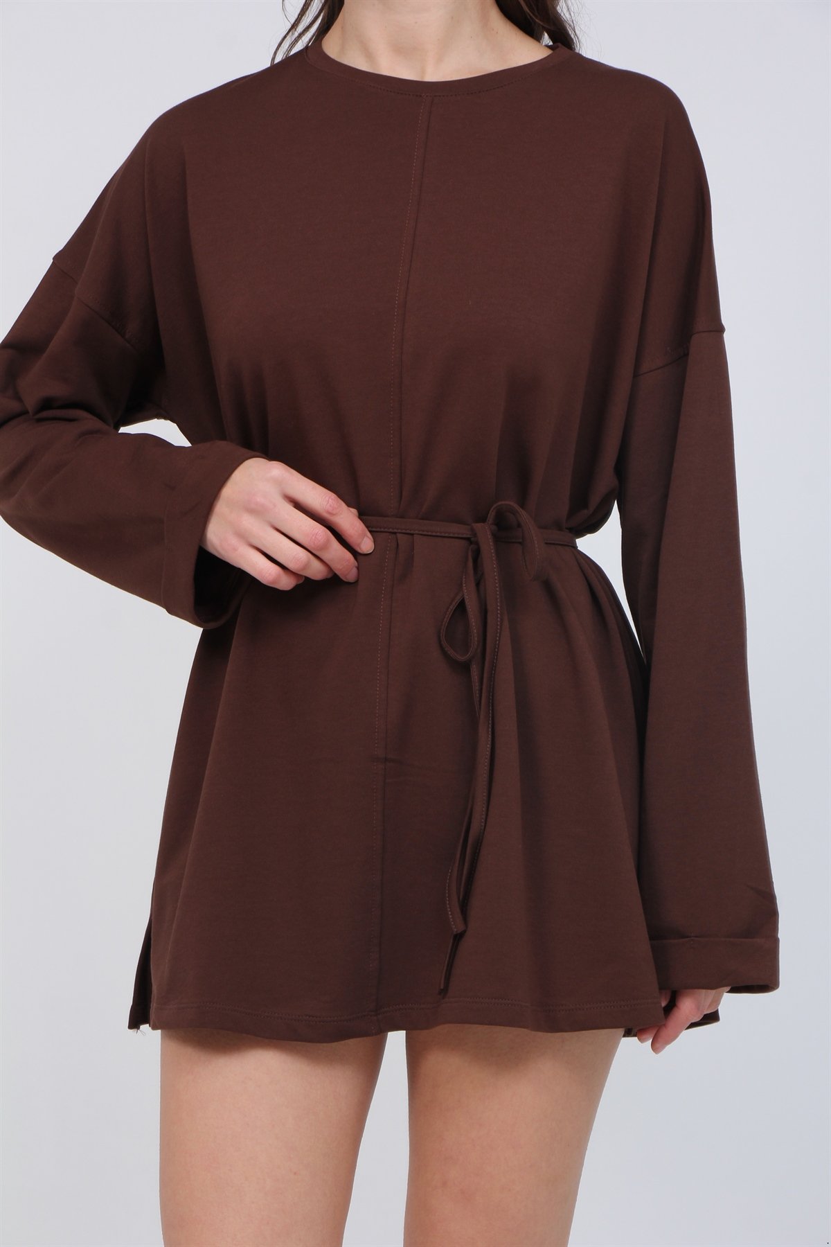 Conpak Penye Önü Dikişli Tunik 