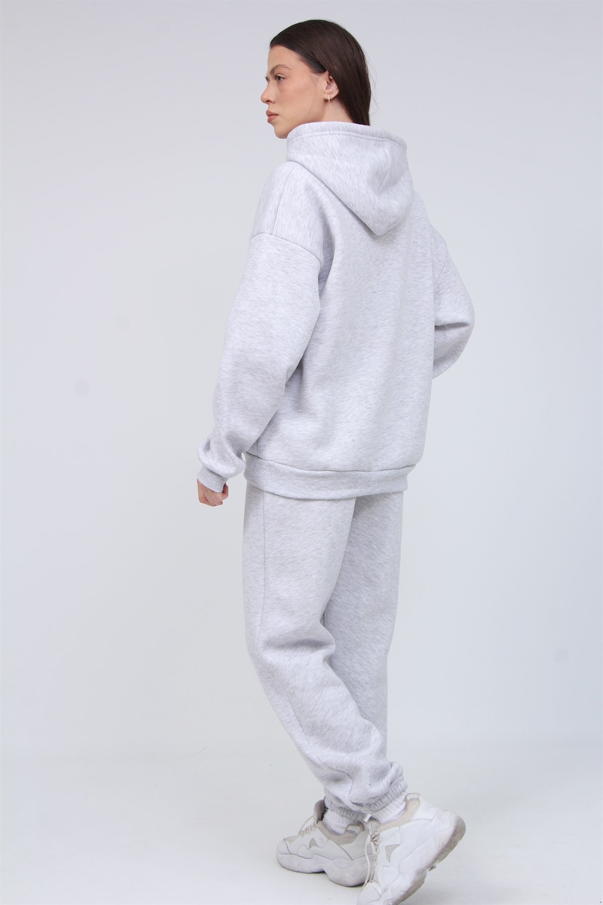 Los Angeles Yazılı 3 İplik Şardonlu Takım 