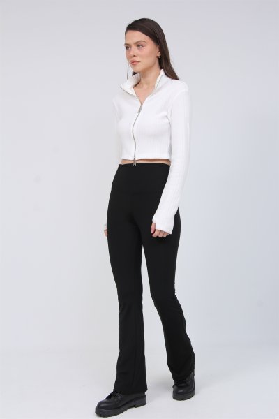 ALO YAZILI ŞARDONLU İSPANYOL TAYT