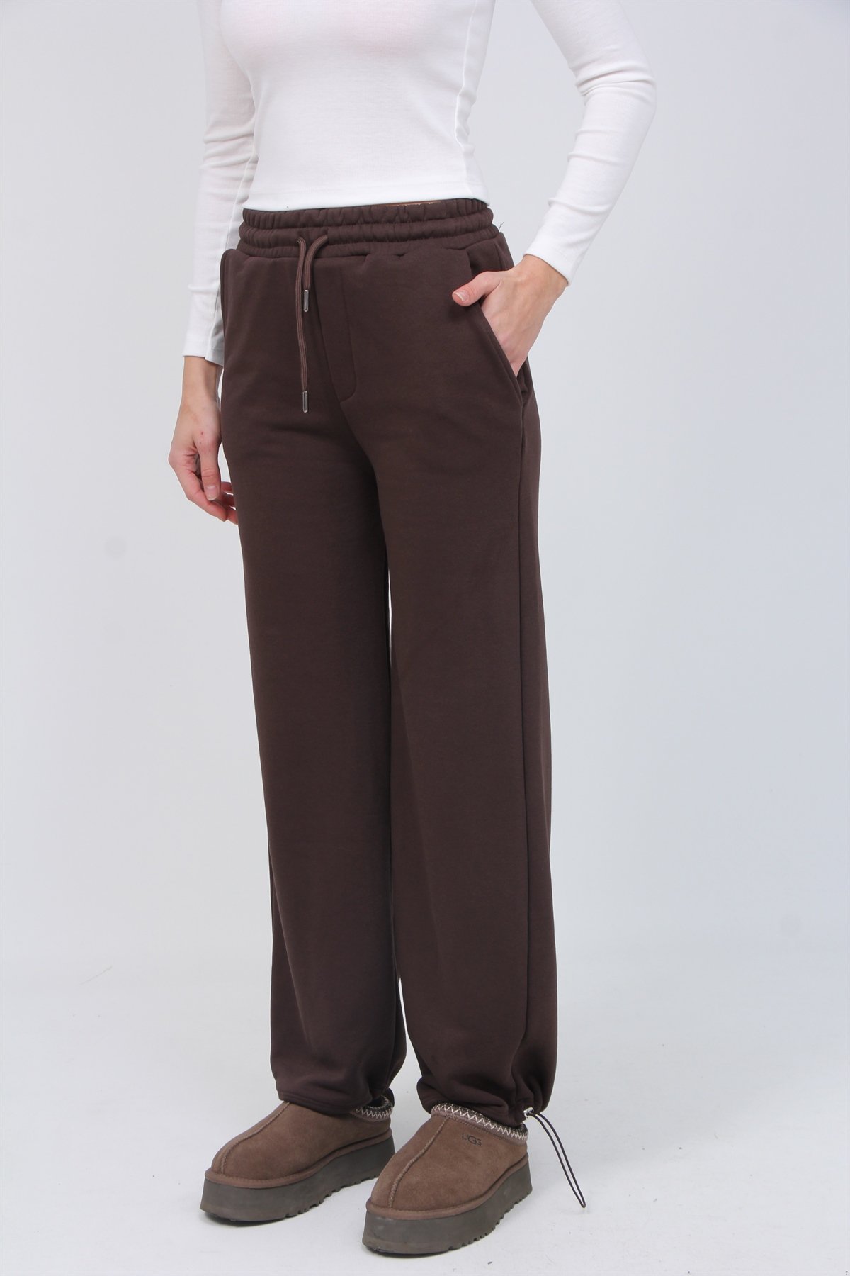 Diagonel Palazo Pantolon 