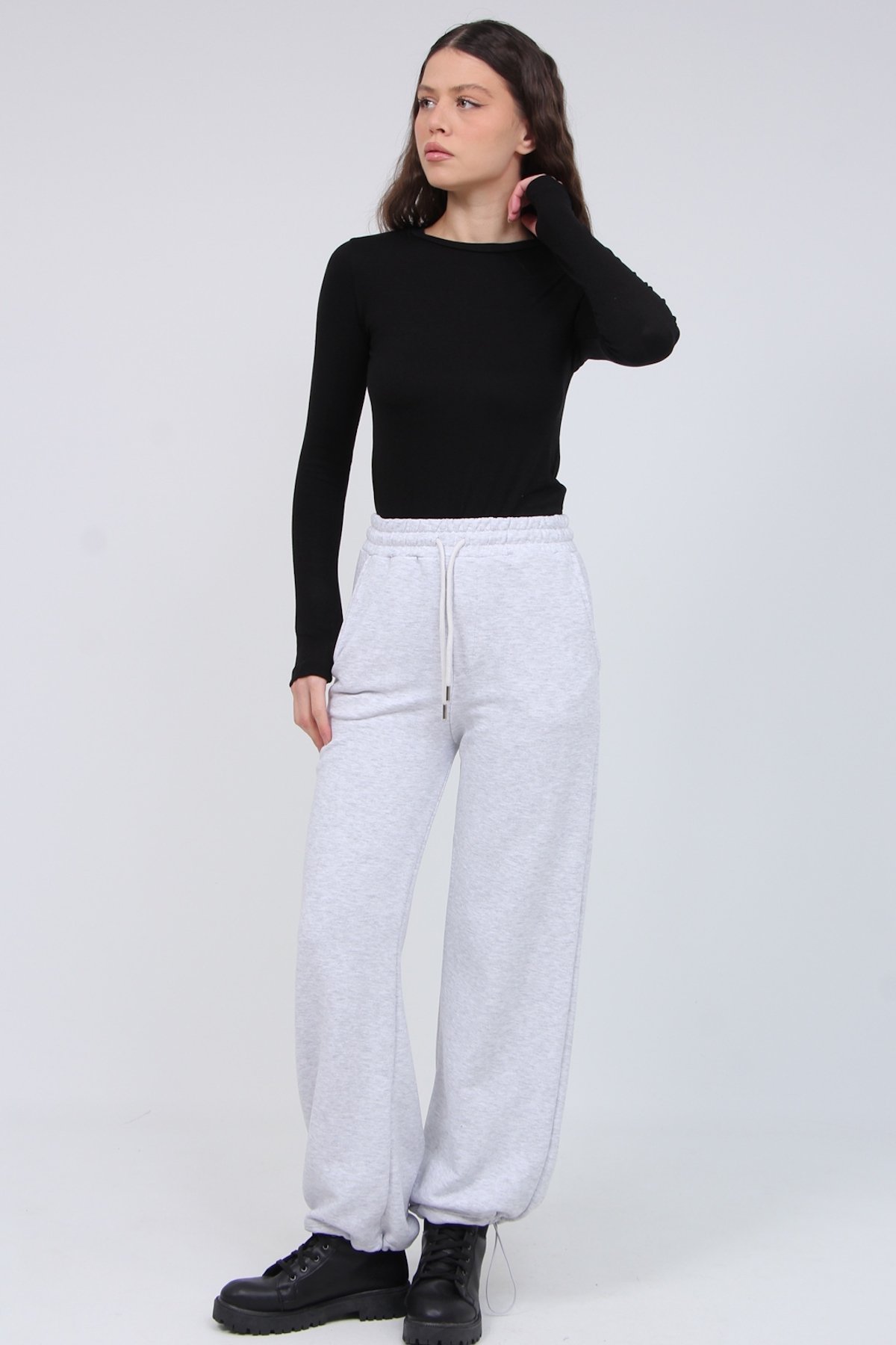 Diagonel Palazo Pantolon 