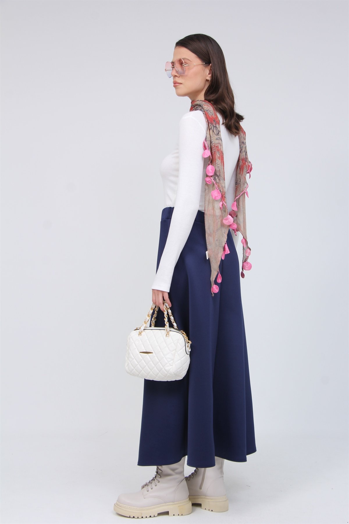 Puf Suguba Kumaş Meylana Etek 