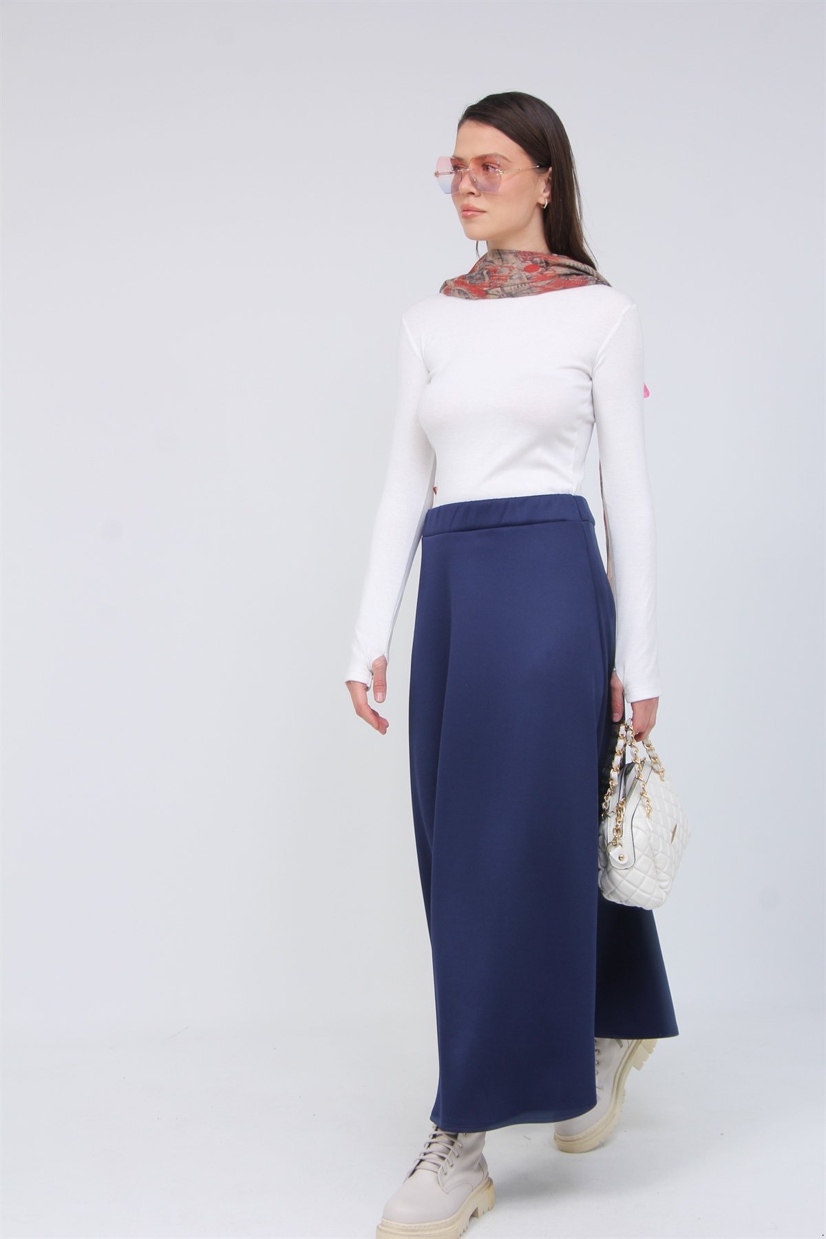 Puf Suguba Kumaş Meylana Etek 