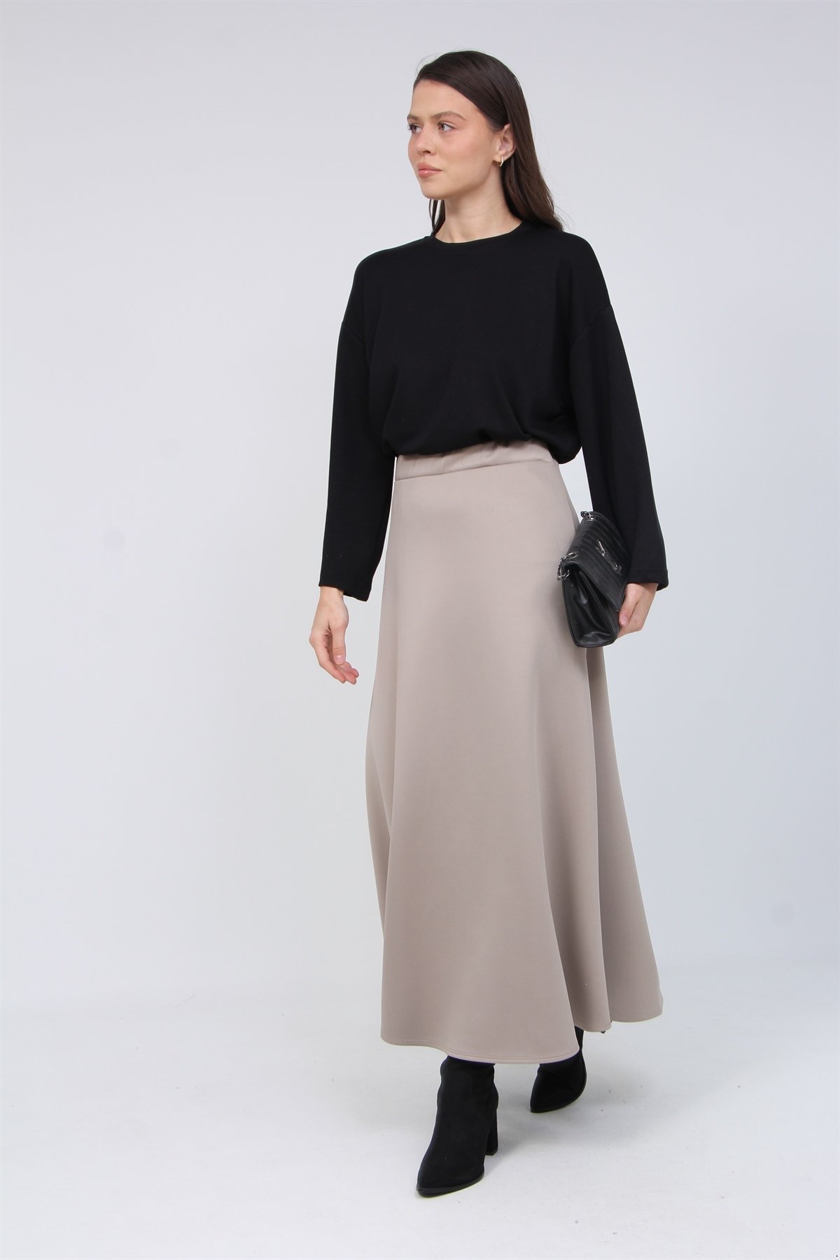 Puf Suguba Kumaş Meylana Etek 