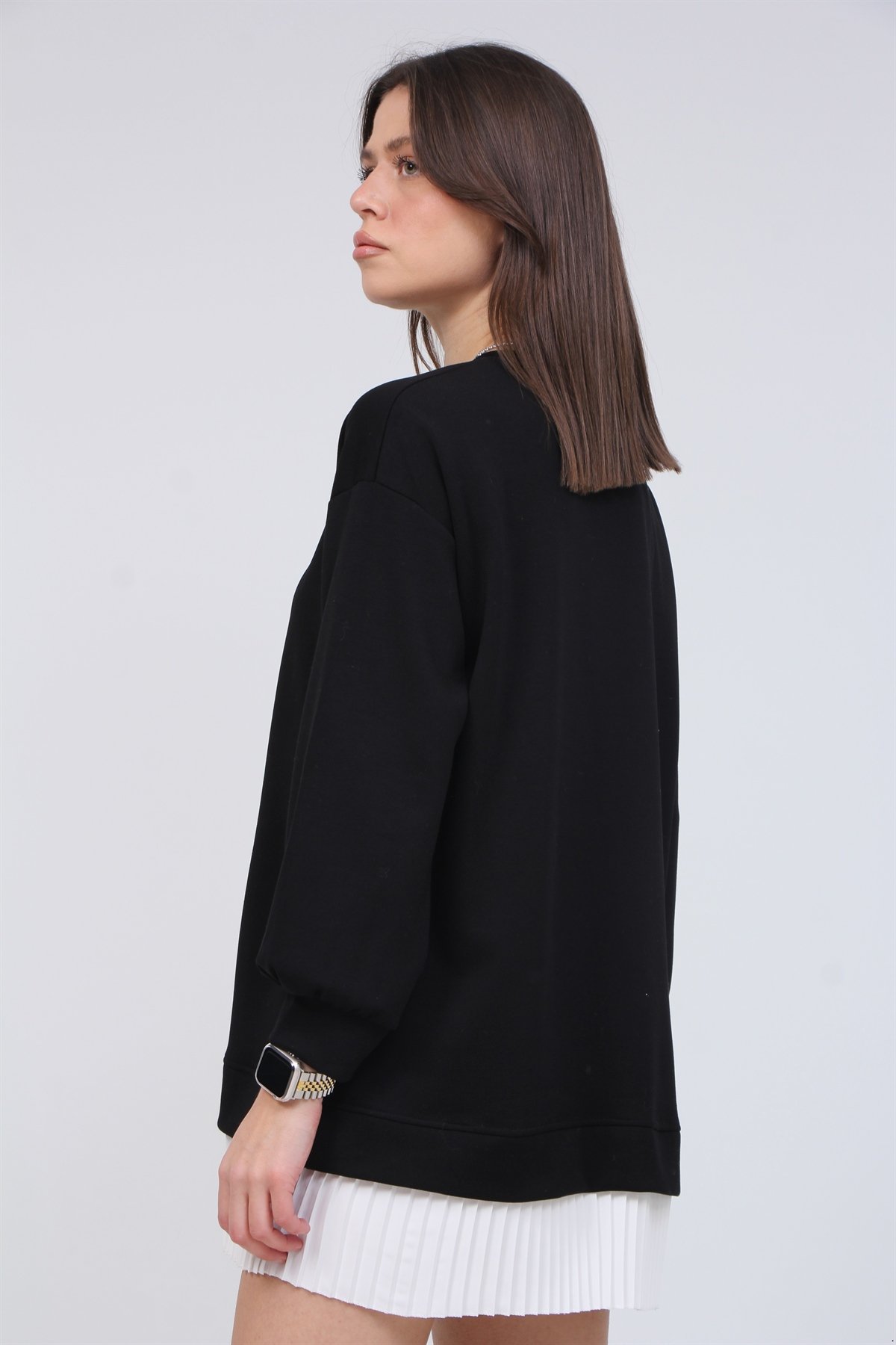 O.kumaş Altı Piliseli Tunik 