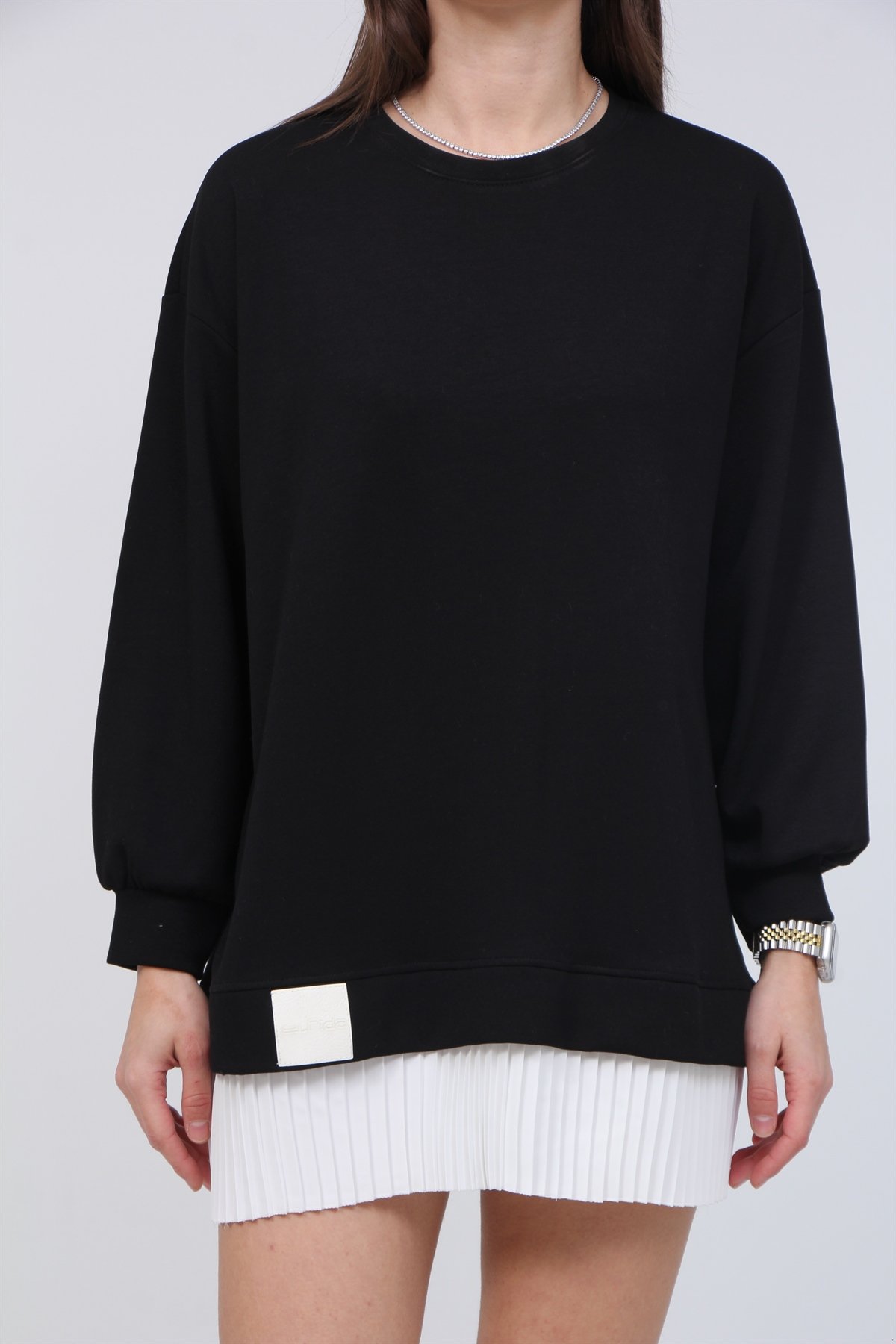 O.kumaş Altı Piliseli Tunik 