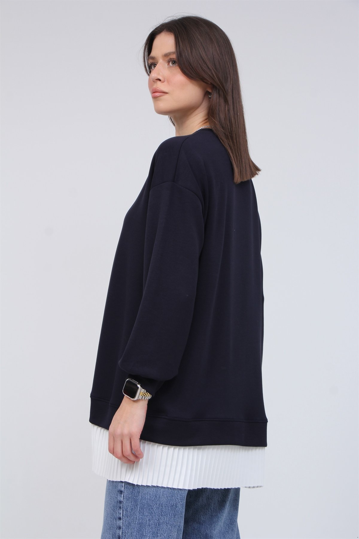 O.kumaş Altı Piliseli Tunik 