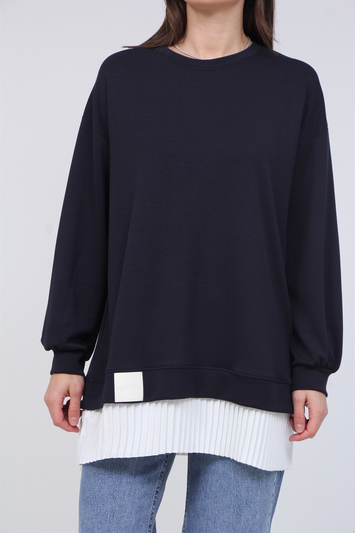 O.kumaş Altı Piliseli Tunik 