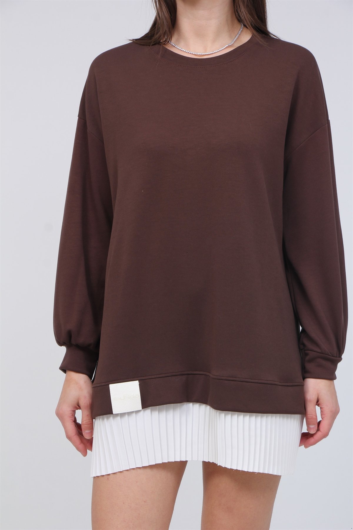 O.kumaş Altı Piliseli Tunik 