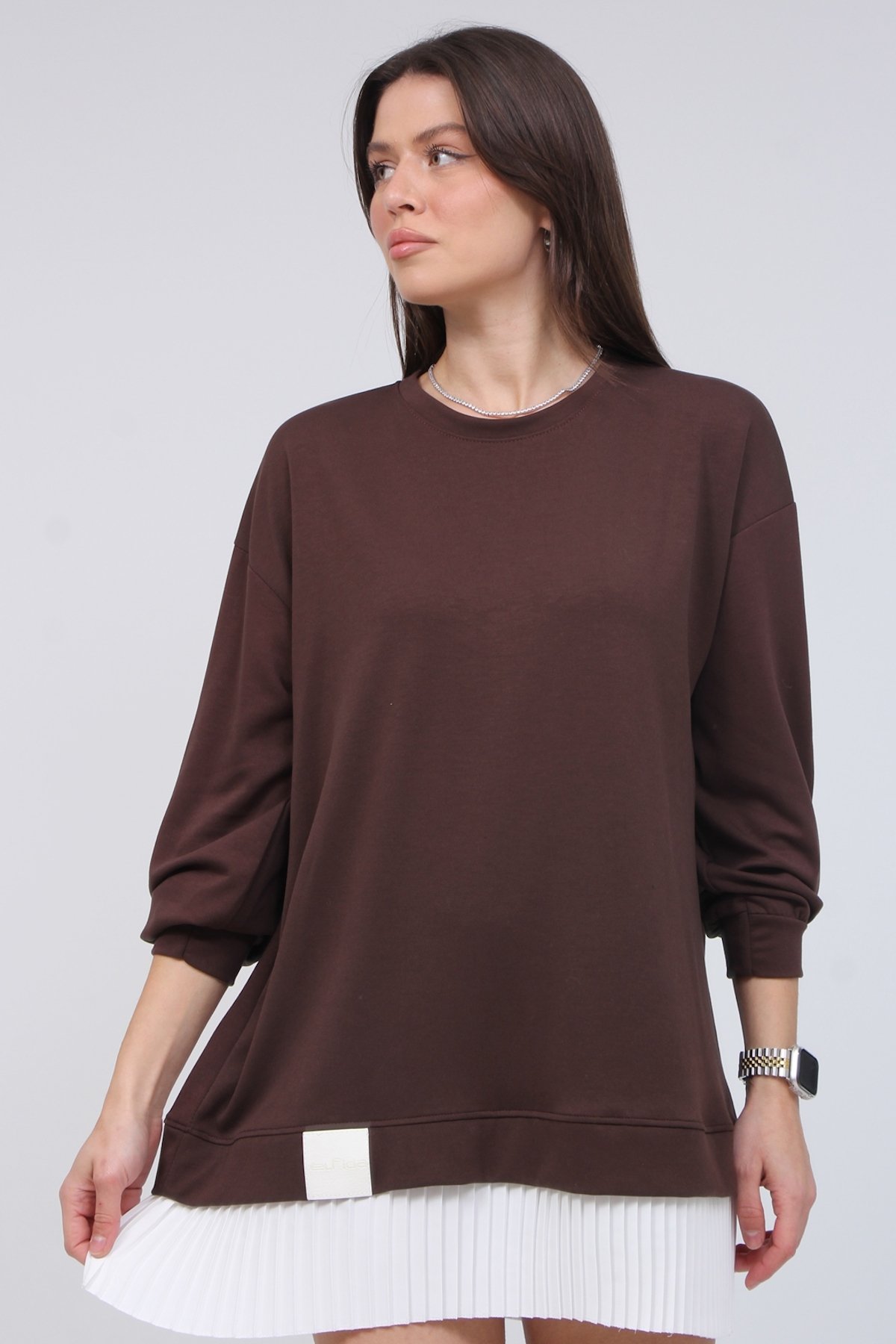 O.kumaş Altı Piliseli Tunik 