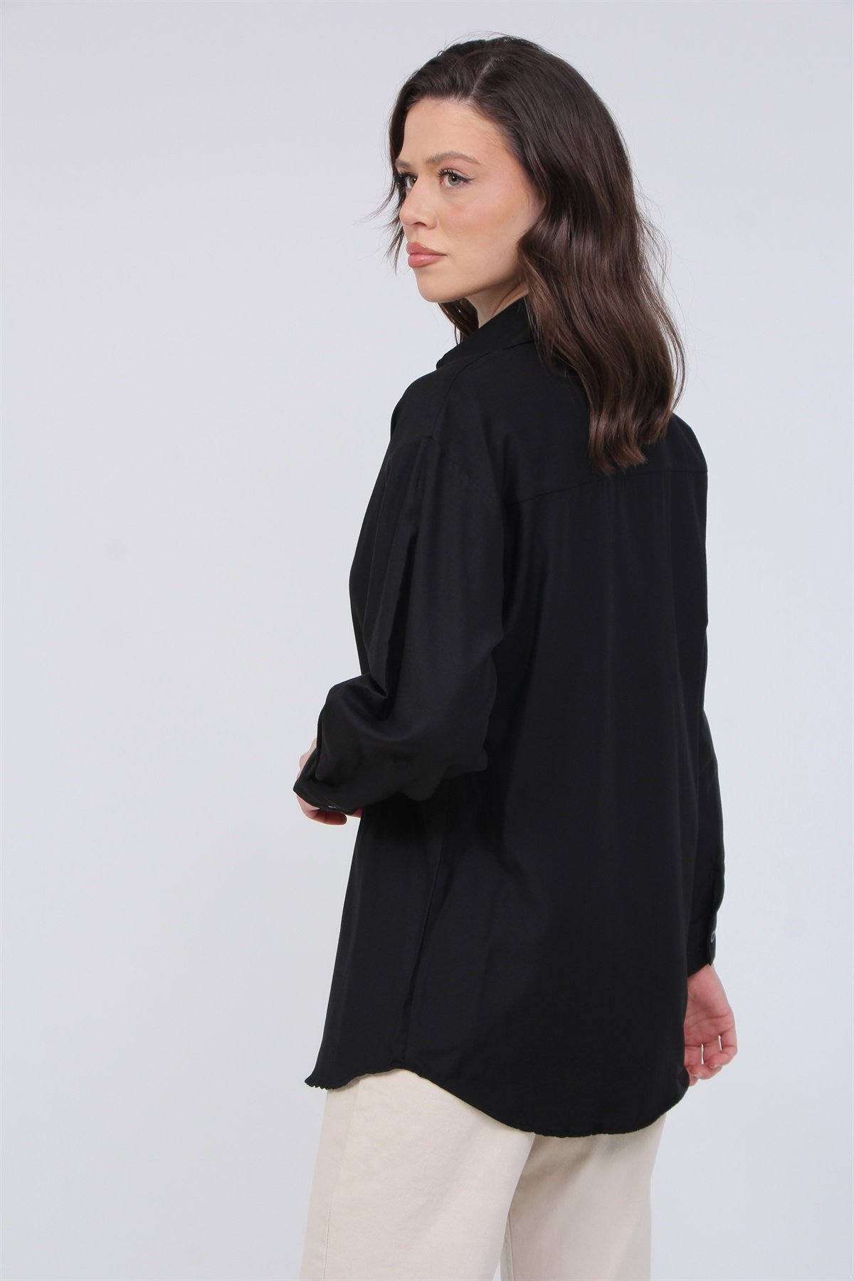 Poplin Tunik Gömlek 