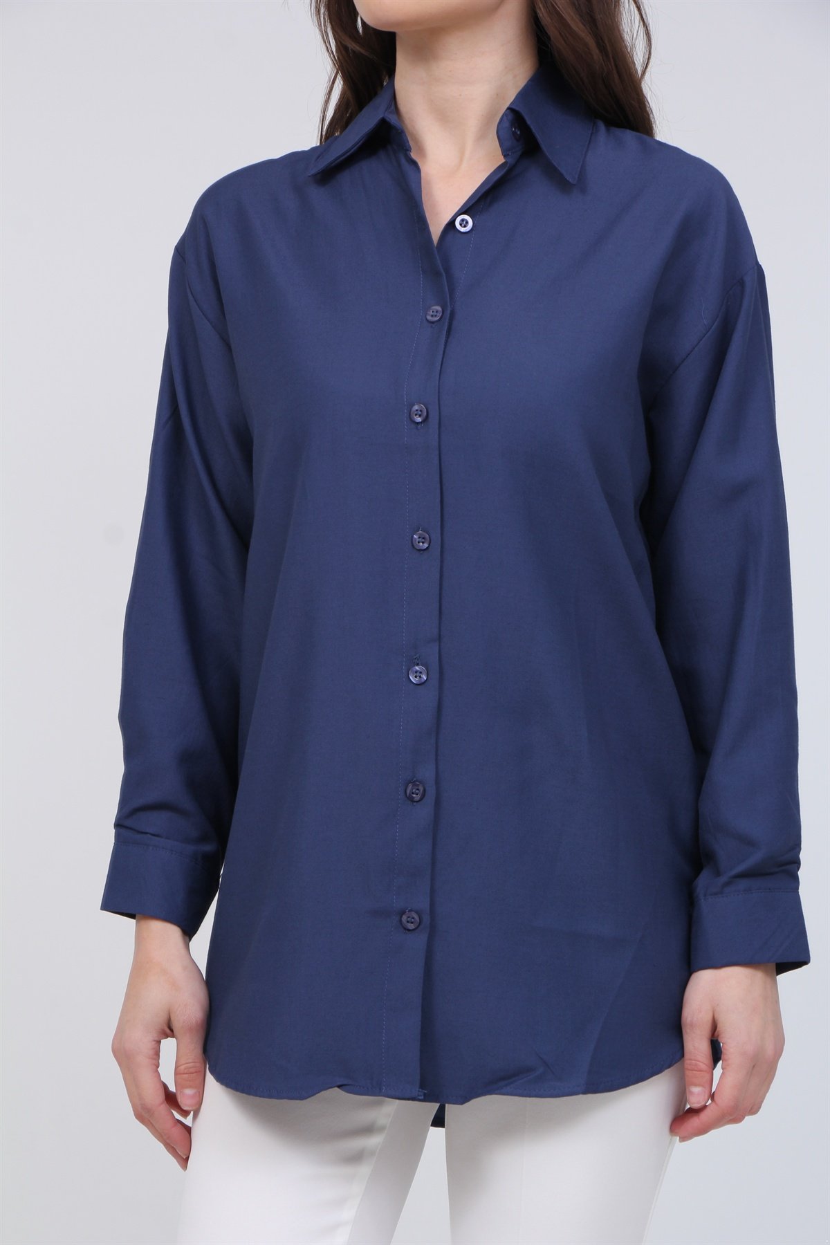 Poplin Tunik Gömlek 