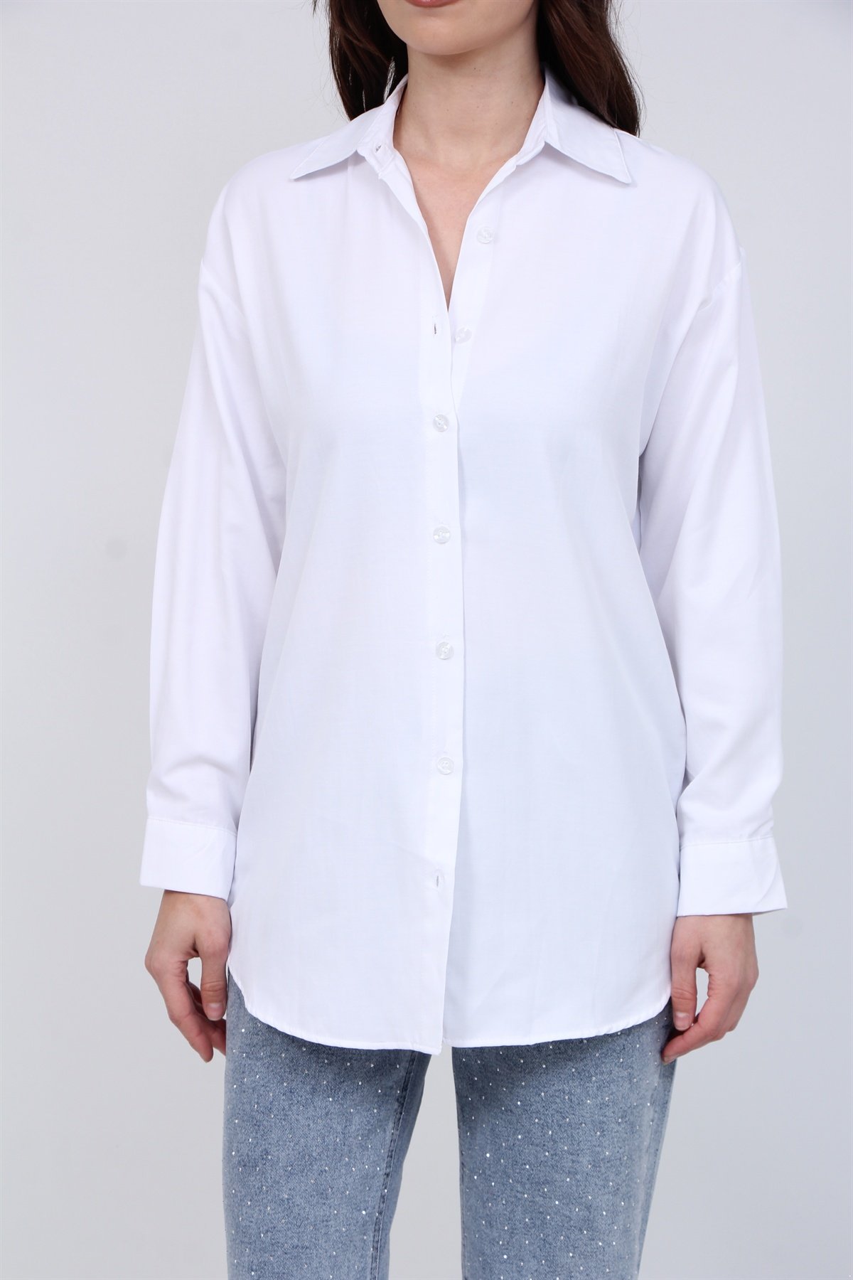 Poplin Tunik Gömlek 