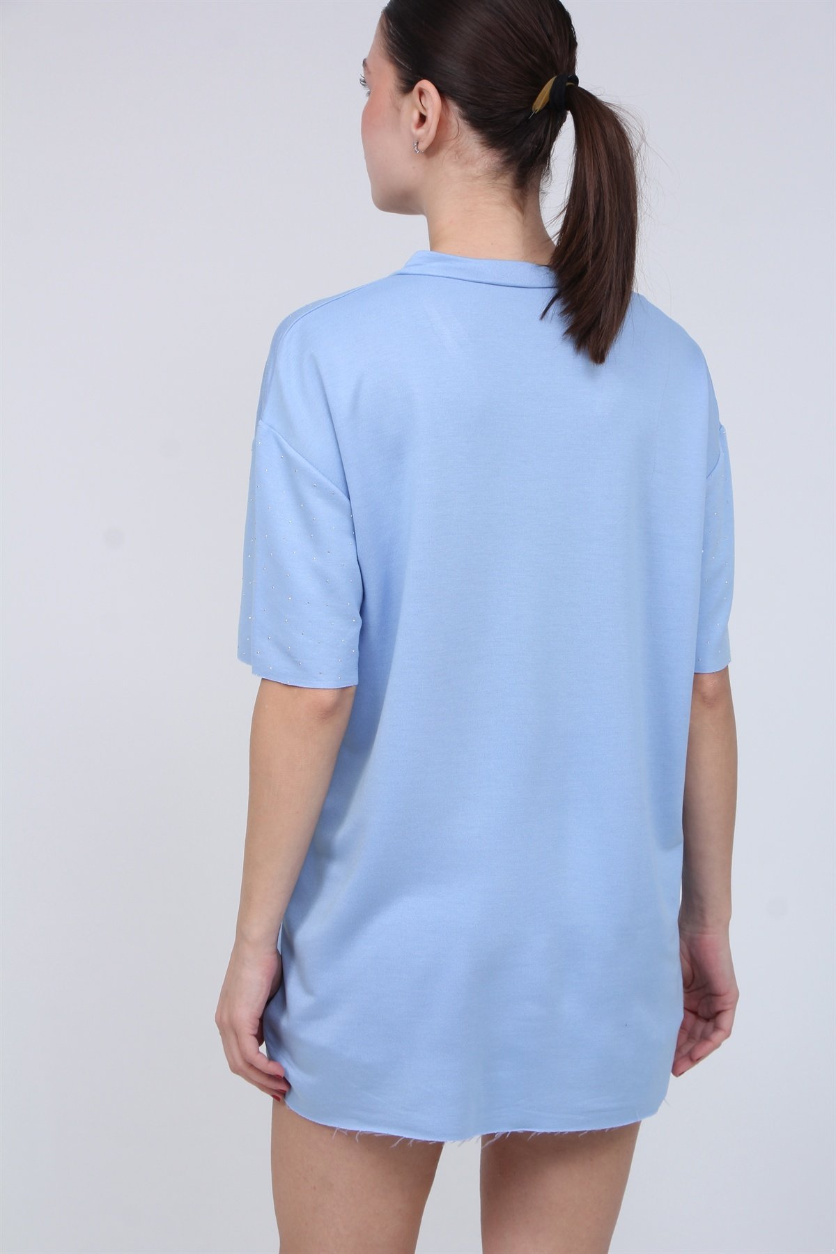 Bisiklet Yaka Tişört 