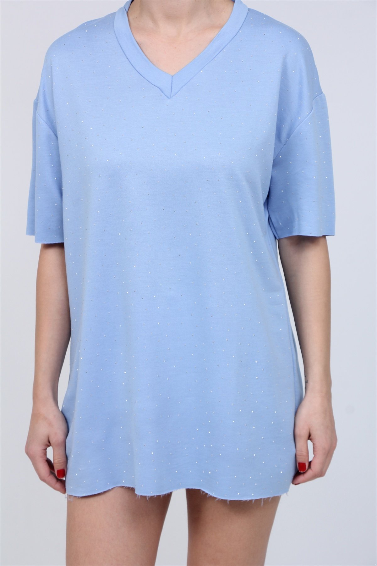 Bisiklet Yaka Tişört 