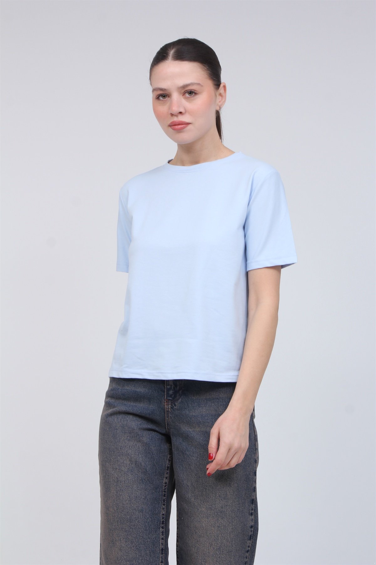 Bisiklet Yaka Tişört 