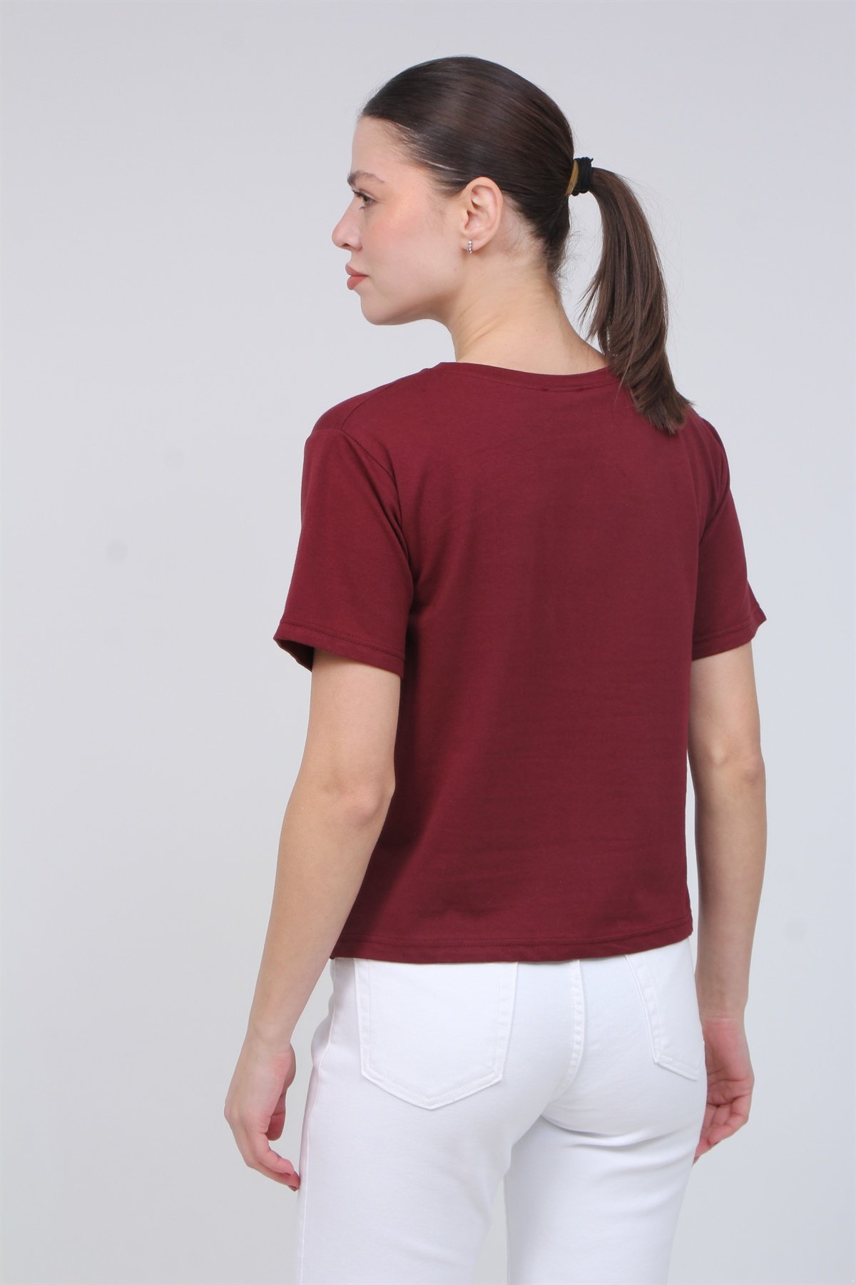 Bisiklet Yaka Tişört 