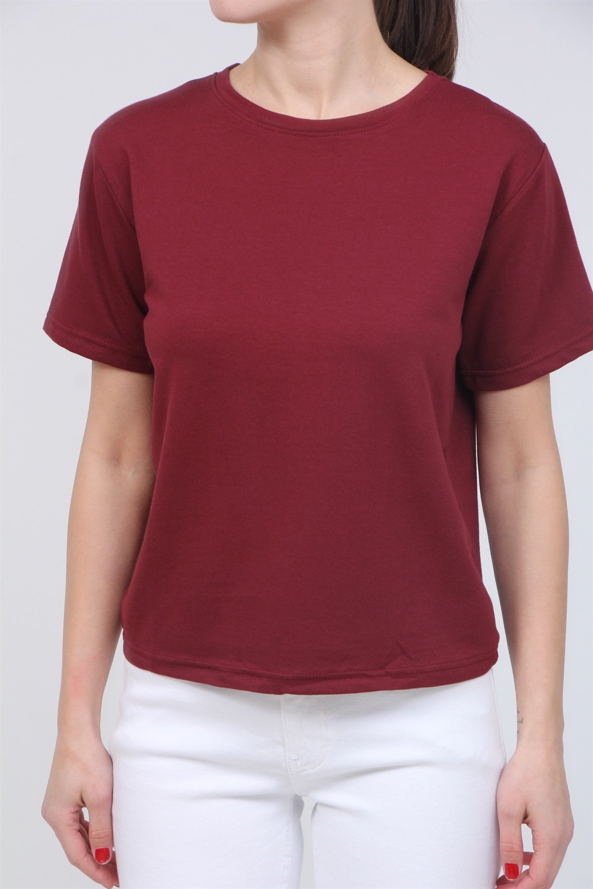 Bisiklet Yaka Tişört 