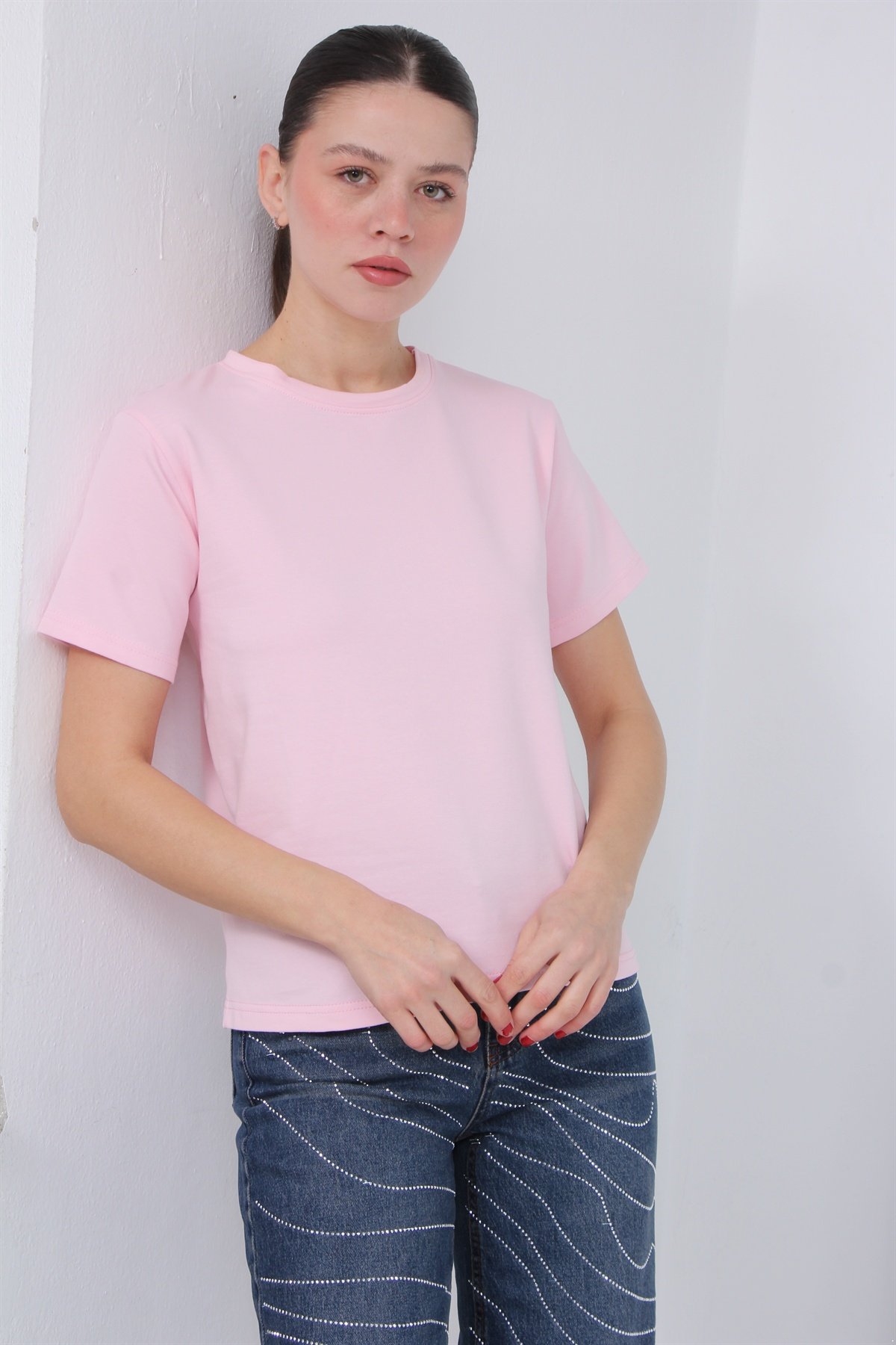 Bisiklet Yaka Tişört 