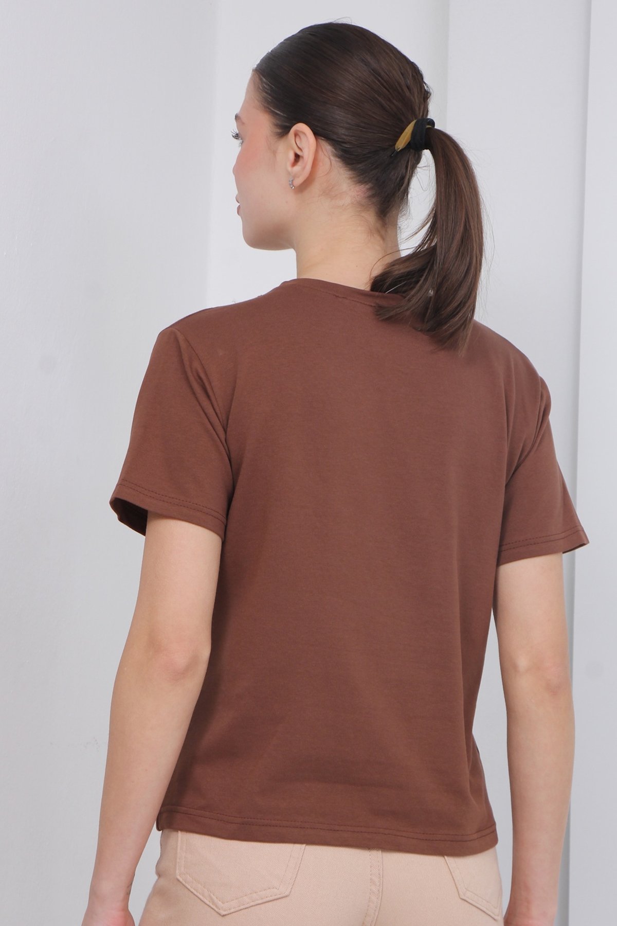 Bisiklet Yaka Tişört 