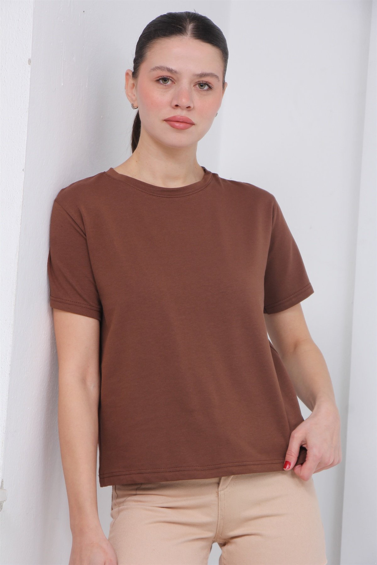 Bisiklet Yaka Tişört 